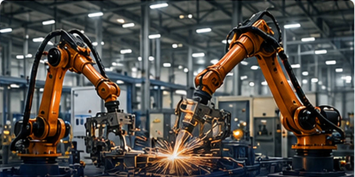 Industrial manufacturing facility and production equipment
