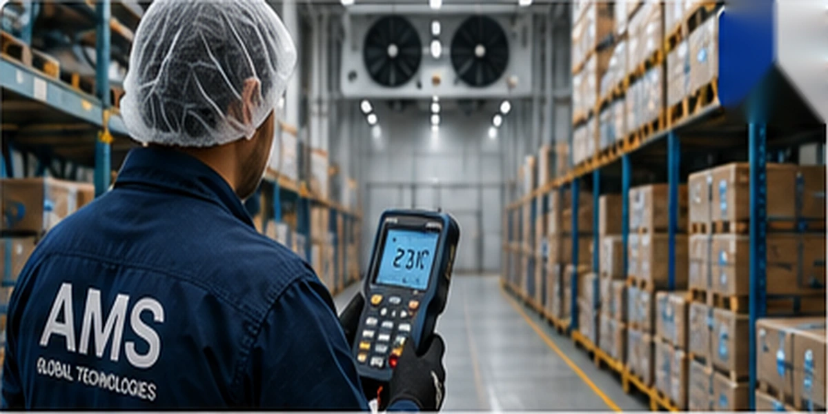 Thermal mapping of warehouses cold rooms and refrigerated vehicles