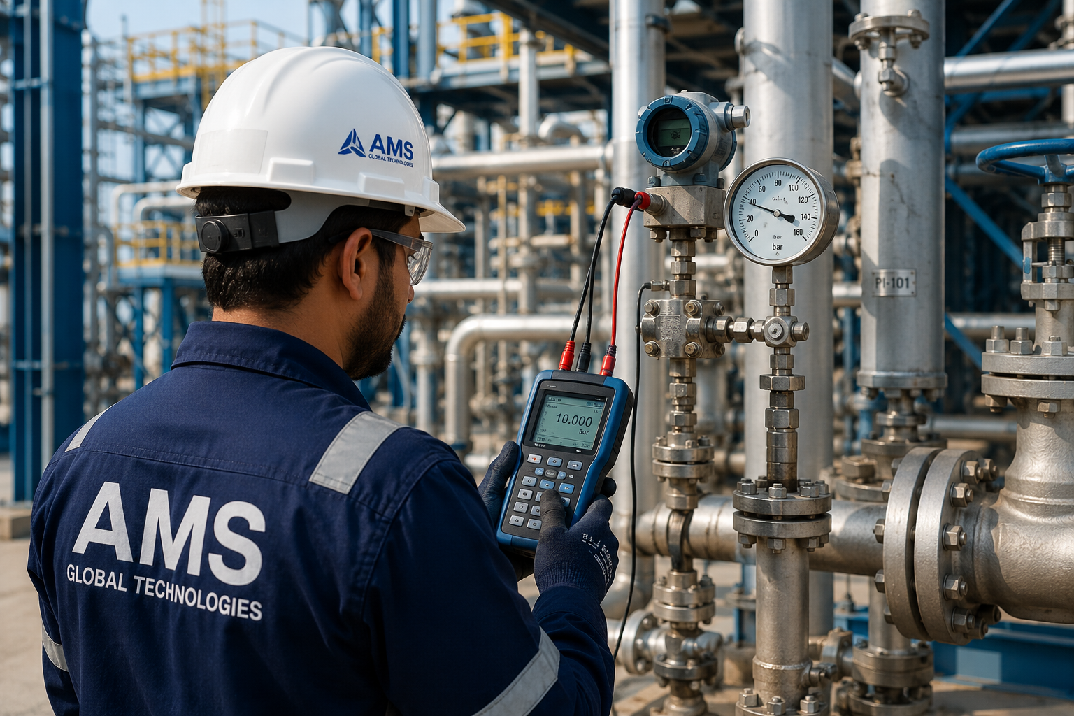 AMS Global Technologies industrial inspection and calibration technician