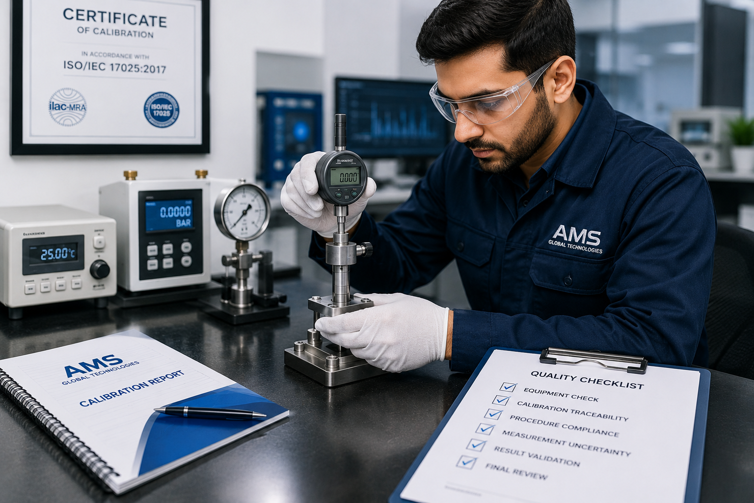 AMS Global Technologies quality inspection and technical reporting